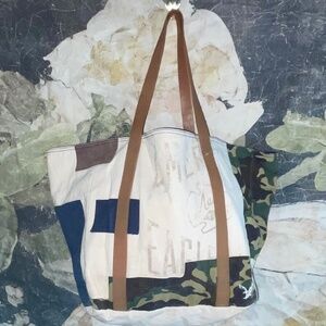 American Eagle Outfitters Camo Patchwork Tote
